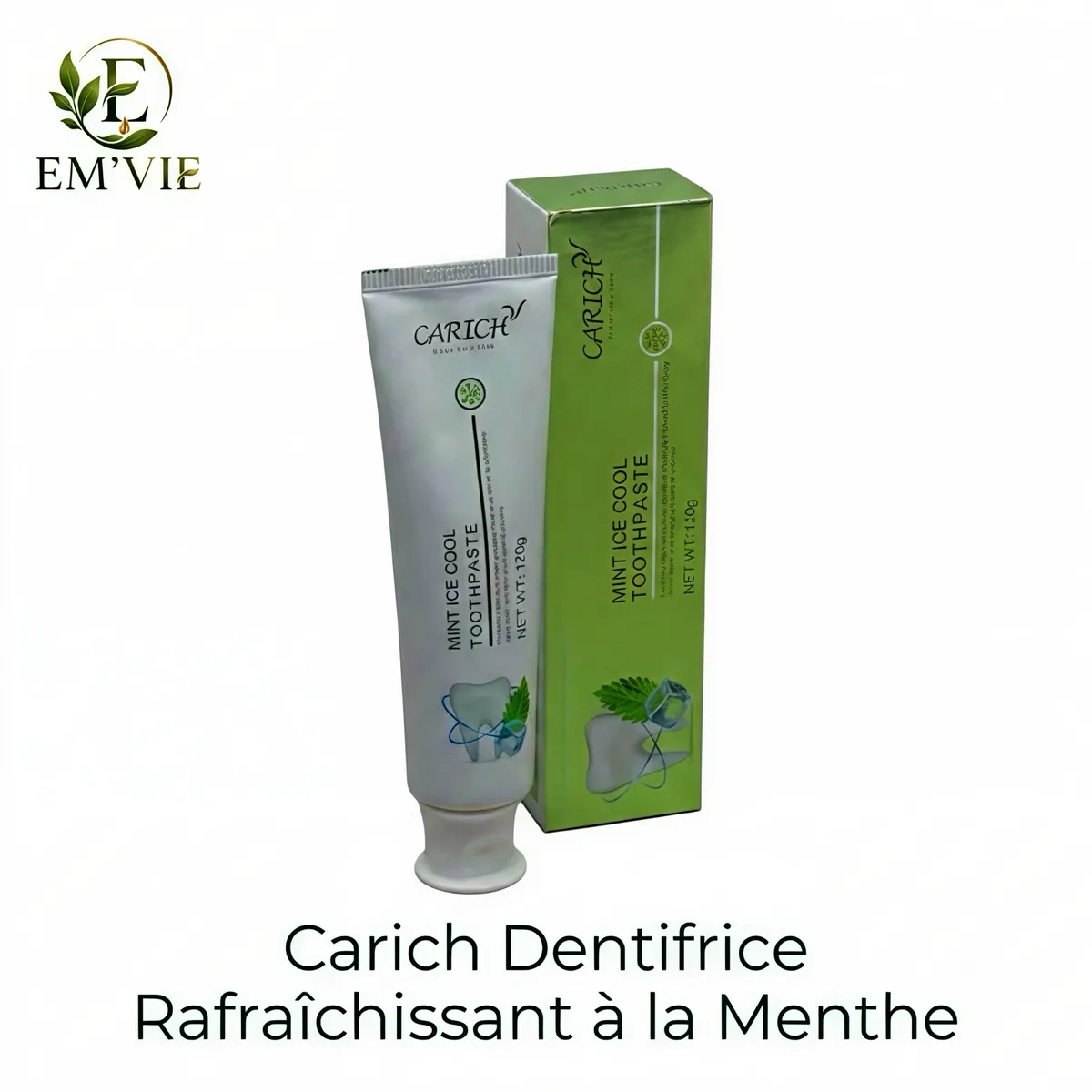 Carich Dentifrice Rafraîchissant à la Menthe - miniature