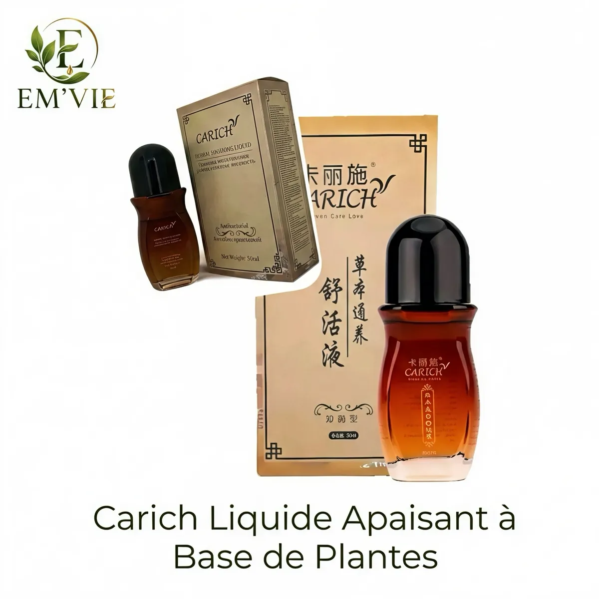 Carich Liquide Apaisant à Base de Plantes - miniature