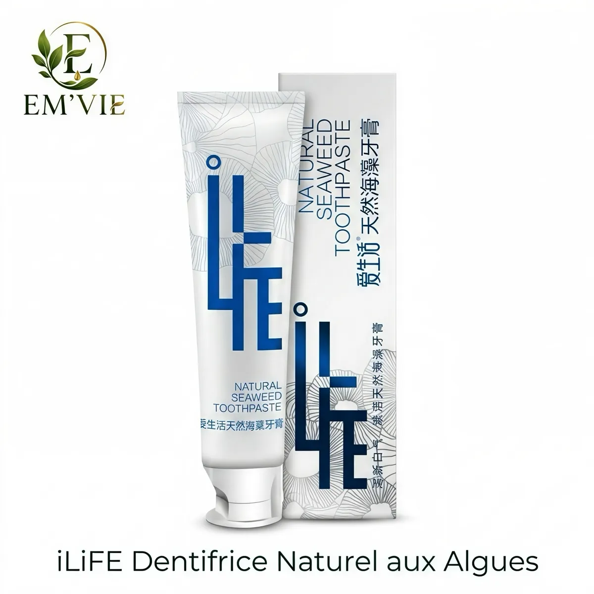 iLiFE Dentifrice Naturel aux Algues - miniature