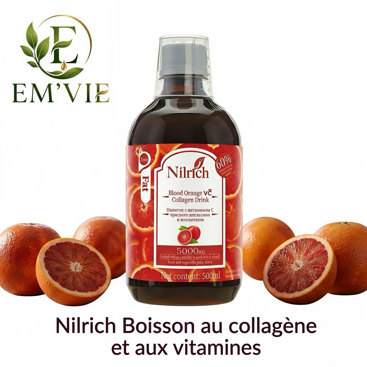 Nilrich Boisson au collagène et aux vitamines - miniature