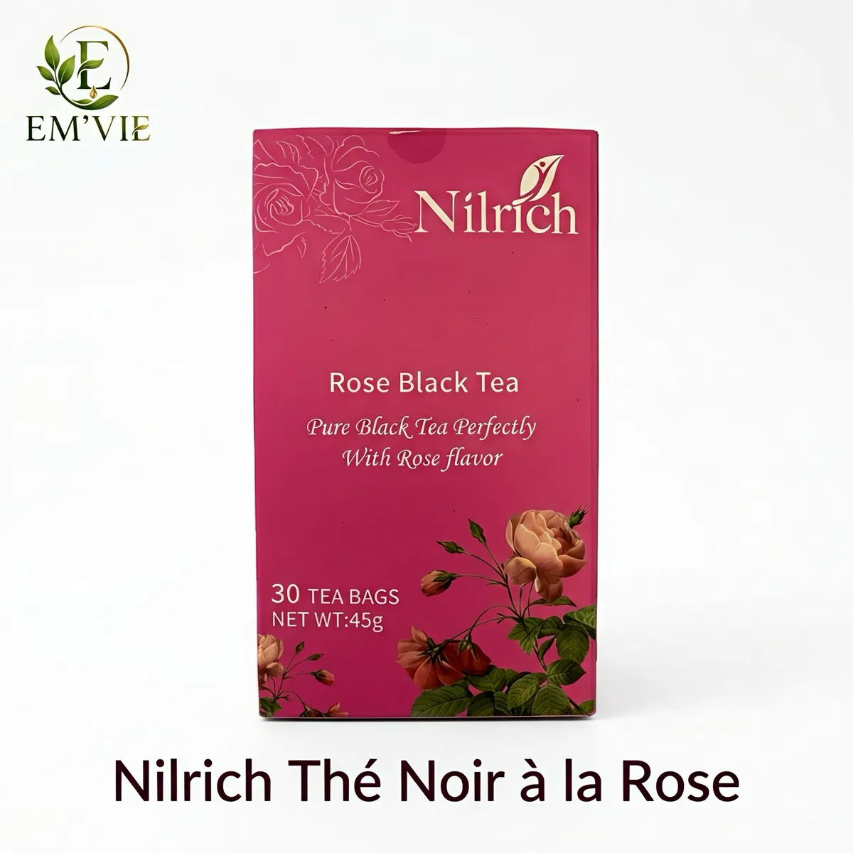 Nilrich Thé Noir à la Rose - miniature